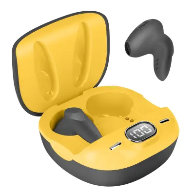 Bluetooth slušalice LinQ crno/žute, hands-free dodirne kontrole