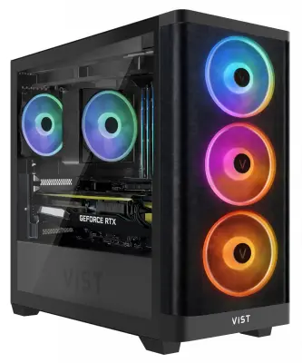 VIST PbA PC Gaming Ryzen 5900X - RAM 32GB - RTX 4060Ti - SSD 1TB M.2 - WIFI - W11