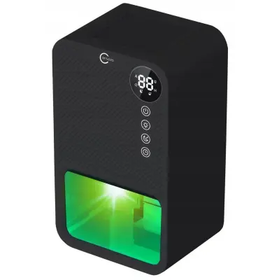 85W odvlaživač i pročišćivač zraka LCD apsorber vlage 3,8L crni LED RGB