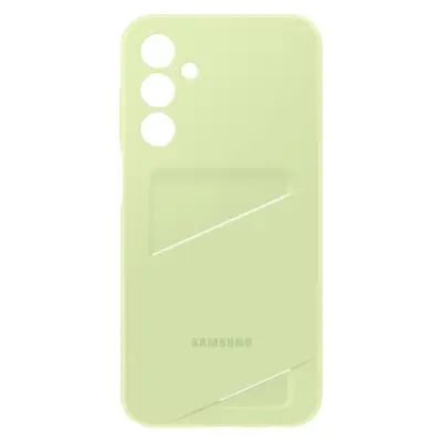 Zaštitna maska za Samsung Galaxy A25 5G s utorom za kartice limeta zelena EF-OA256TMEGWW