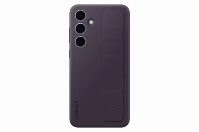 Silikonska maska s remenom za Samsung Galaxy Galaxy S24+ tamno ljubičasta EF-GS926CEEGWW