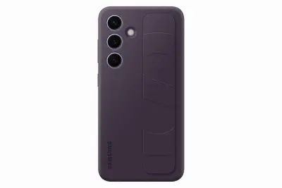Silikonska maska s remenom za Samsung Galaxy Galaxy S24 tamno ljubičasta EF-GS921CEEGWW