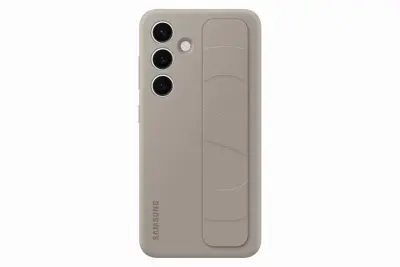 Silikonska maska s remenom za Samsung Galaxy Galaxy S24 bež EF-GS921CUEGWW