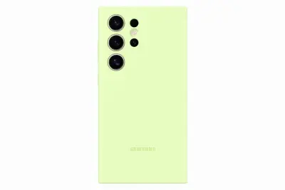 Silikonska maska za Samsung Galaxy S24 Ultra svijetlo zelena EF-PS928TGEGWW