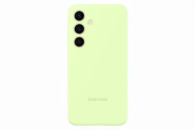 Silikonska maska za Samsung Galaxy S24 svijetlo zelena EF-PS921TGEGWW