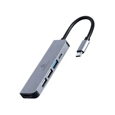 USB multiport adapter Tip C 5-u-1 HUB HDMI PD