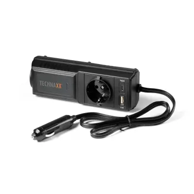 Technaxx TE21 pretvarač 12 V na 230 V, 200 W