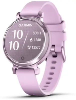 Pametni fitness sat Garmin Lily 2 Lilac silikonski remen