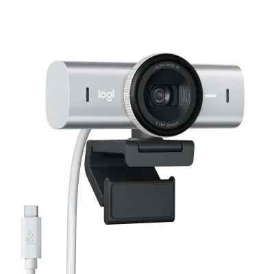 Web kamera Logitech MX Brio 4K Ultra HD Webcam - PALE GREY