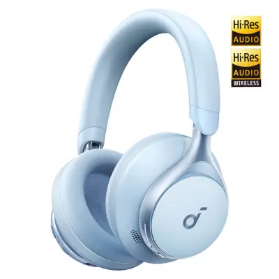 Slušalice bluetooth Anker Soundcore Space One plave