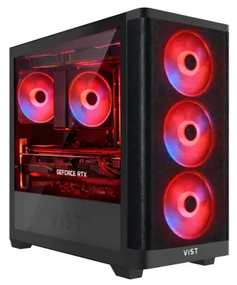 VIST PC Gaming Core i5 12400F - RAM 32GB - RTX 4060Ti - SSD 1TB M.2 - WiFi6 - BT - W11