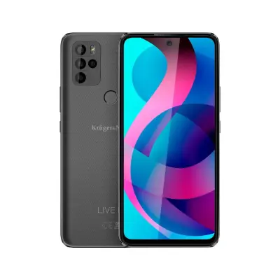 48Mpx pametni telefon 2x SIM 256GB NFC LIVE 10S crni