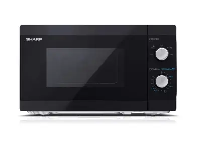 Sharp YC-MS01E-B mikrovalna pećnica (20 L, 800 W, samostojeća, crna)