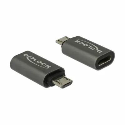 Delock USB Micro-B na M-USB 2.0 Type-C ženski adapter 65927