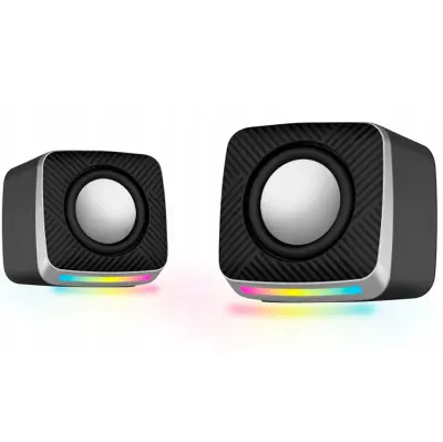 RGB LED rainbow 2.0 računalni USB zvučnici