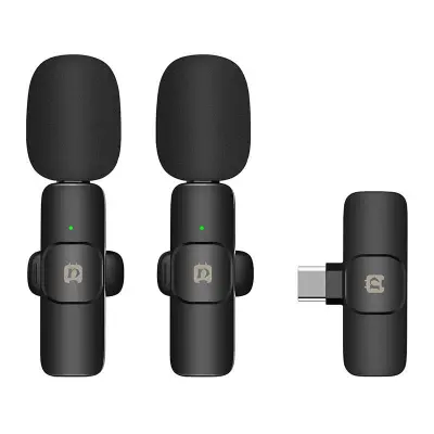 Puluz PU3151B lavalierski bežični mikrofon tipa C