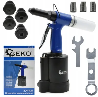 Pneumatski set za zakivanje za zakovice 2,4-4,8 mm