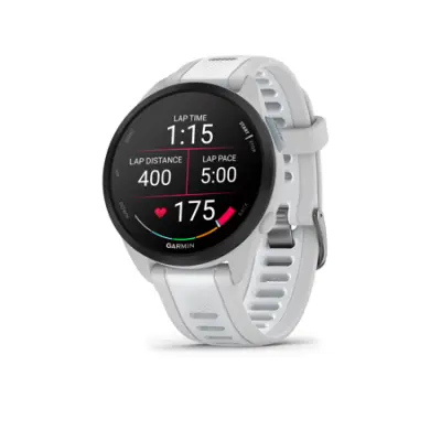 Pametni sportski sat Garmin Forerunner 165 Music Mist Gray/Whitestone
