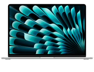 Laptop Apple Macbook Air Silver, mryq3cr/a, 15.3/M3/8/512