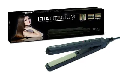 Professional Iria Titanium XS pegla za kosu Italian Design
