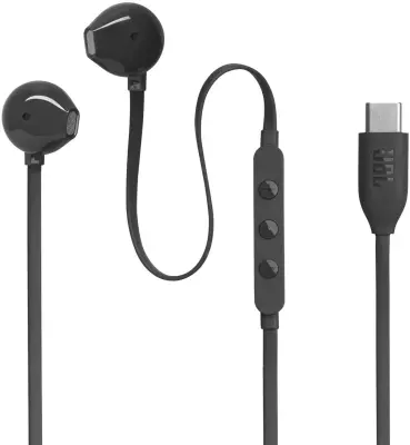 Slušalice žičane JBL TUNE 305C USB-C crne