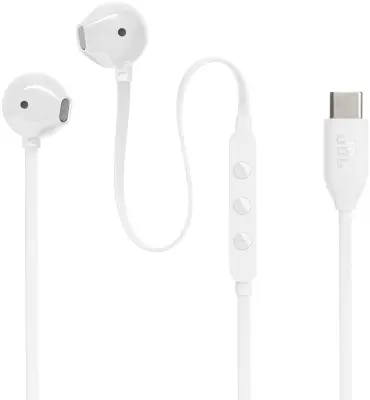 Slušalice žičane JBL TUNE 305C USB-C bijele