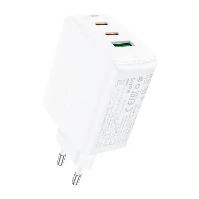 Acefast Wall Charger PD65W - WHITE
