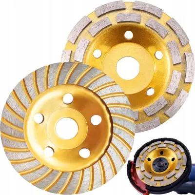 Set segmentni dijamant + TURBO disk za brušenje betona 125mm