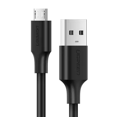 USB na micro USB kabel 2A 1m crni