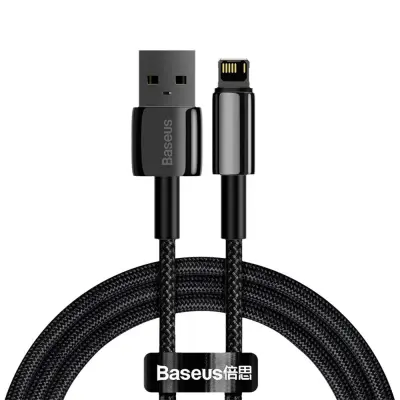 Kabel za punjenje i prijenos USB-Lightning Tungsten Gold 2,4A 1m