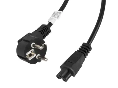 Lanberg VDE CEE 7/7 A IEC 320 C5 3m kabel za napajanje