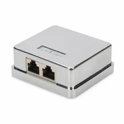 2xRJ45 površinski montirana CAT.6A FTP utičnica, Digitus
