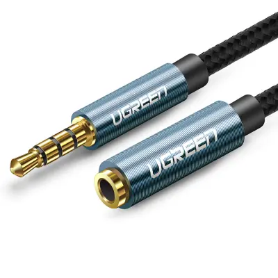 Audio produžni kabel AUX mini jack 3,5 mm 1,5 m plavi