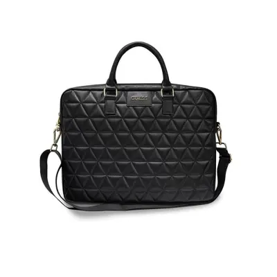 Originalna Guess GUCB15QLBK torba za prijenosna računala do 15 inča – crna prošivena