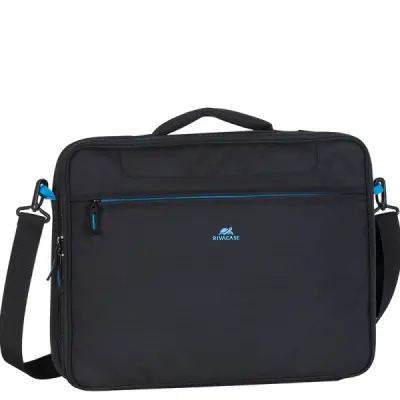 Torba RivaCase 16" Regent II 8087 Black Clamshell laptop bag