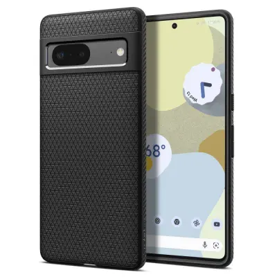 Spigen Liquid Air silikonska futrola za Google Pixel 7, crna