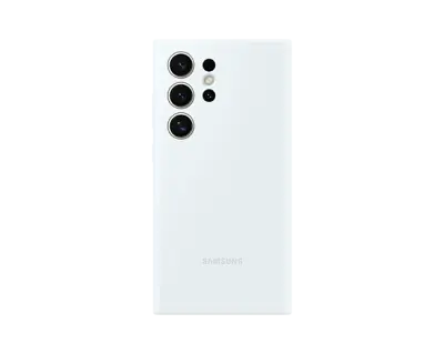 Silikonska maska za Samsung Galaxy S24 Ultra bijela EF-PS928TWEGWW