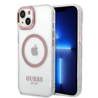 MagSafe maska za Apple iPhone 14 TPU Gold Outline