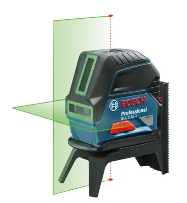 Laserski nivelir križni Bosch Professional GCL 2-15 G + RM 1