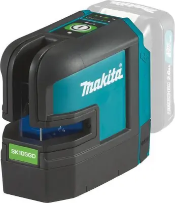 MAKITA bežični laserski nivelir za križne linije – zeleni SK105GDZ
