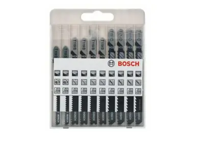 Set listova ubodne pile Bosch Professional Basic for Wood 10-dijelni