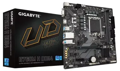 Gigabyte B760M H, DDR4, s1700, mATX