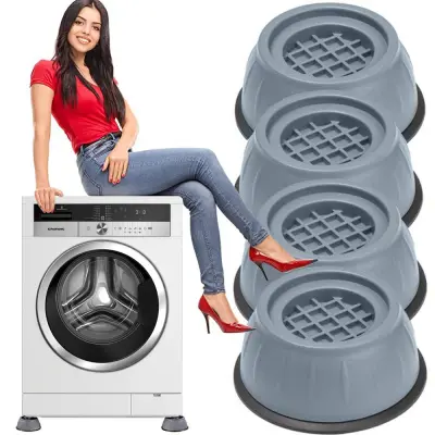 Set od 4 antivibracijske noge za perilice rublja i ostalu bijelu tehniku