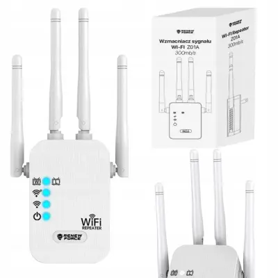 Bežični WIFI repetitor pojačivač signala rutera 300Mb/s WPS WISP 2,4 GHz