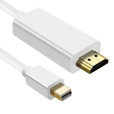 Mini DisplayPort muški na HDMI muški kabel visoka rezolucija 4K 1.8m bijeli