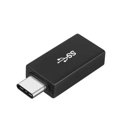 Adapter USB-A ženski na USB-C muški Ultra-kompaktan Crni