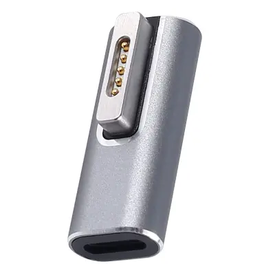 Adapter MacBook MagSafe 2 na USB-C Power Delivery Kompaktan Srebrni