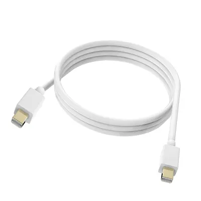 Video kabel Mini DisplayPort muški na muški visoka rezolucija 4K 1.8m bijeli