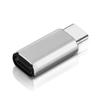 Adapter USB C muški na Lightning ženski Punjenje i sinkronizacija Srebrni