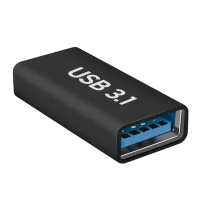 Produžni Kabel USB C ženski prema USB 3.1 ženski Brzi Prijenos 5Gbps Kompaktan crni
